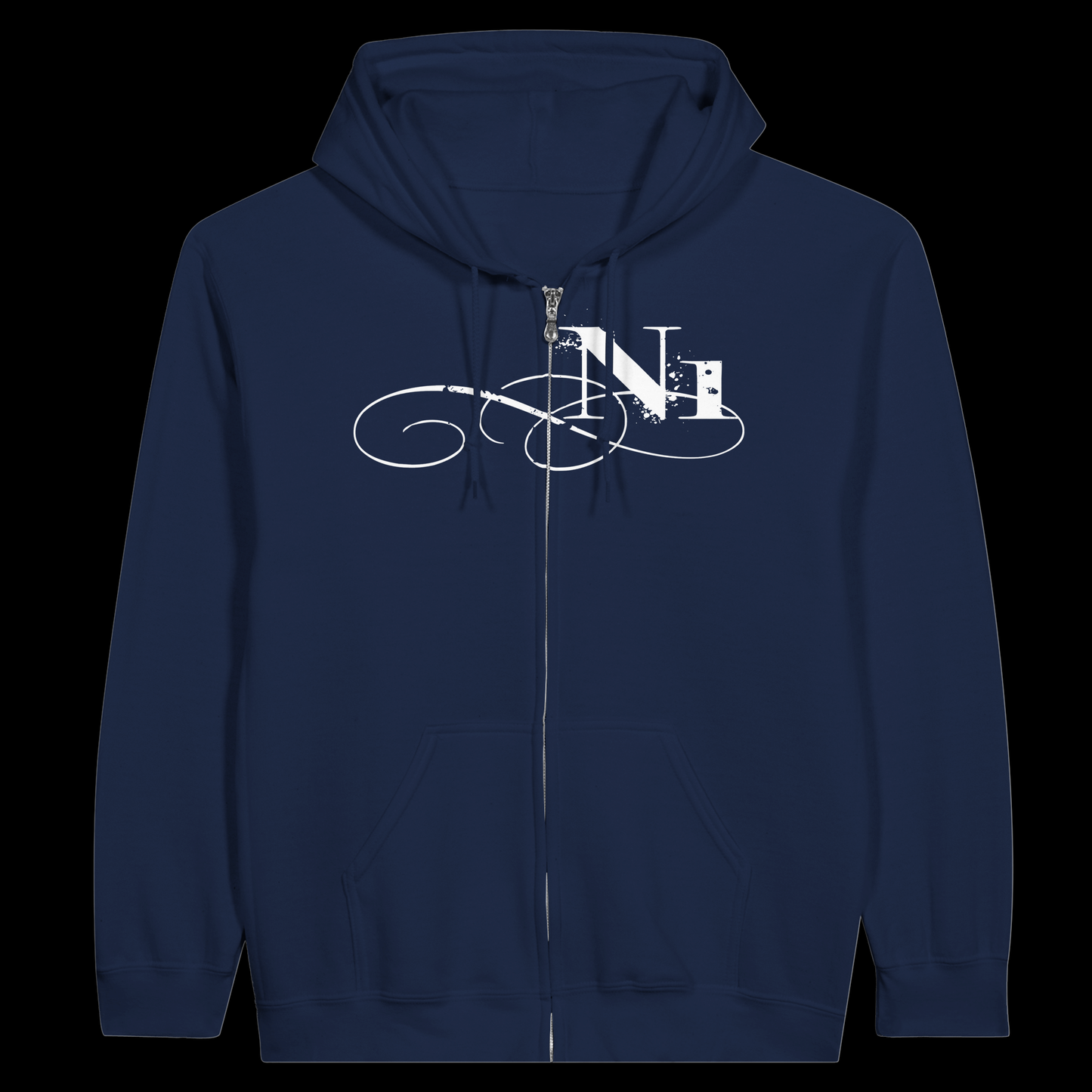 n1 ━ zip up hoodie (black/white/grey/navy)