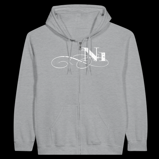 n1 ━ zip up hoodie (black/white/grey/navy)