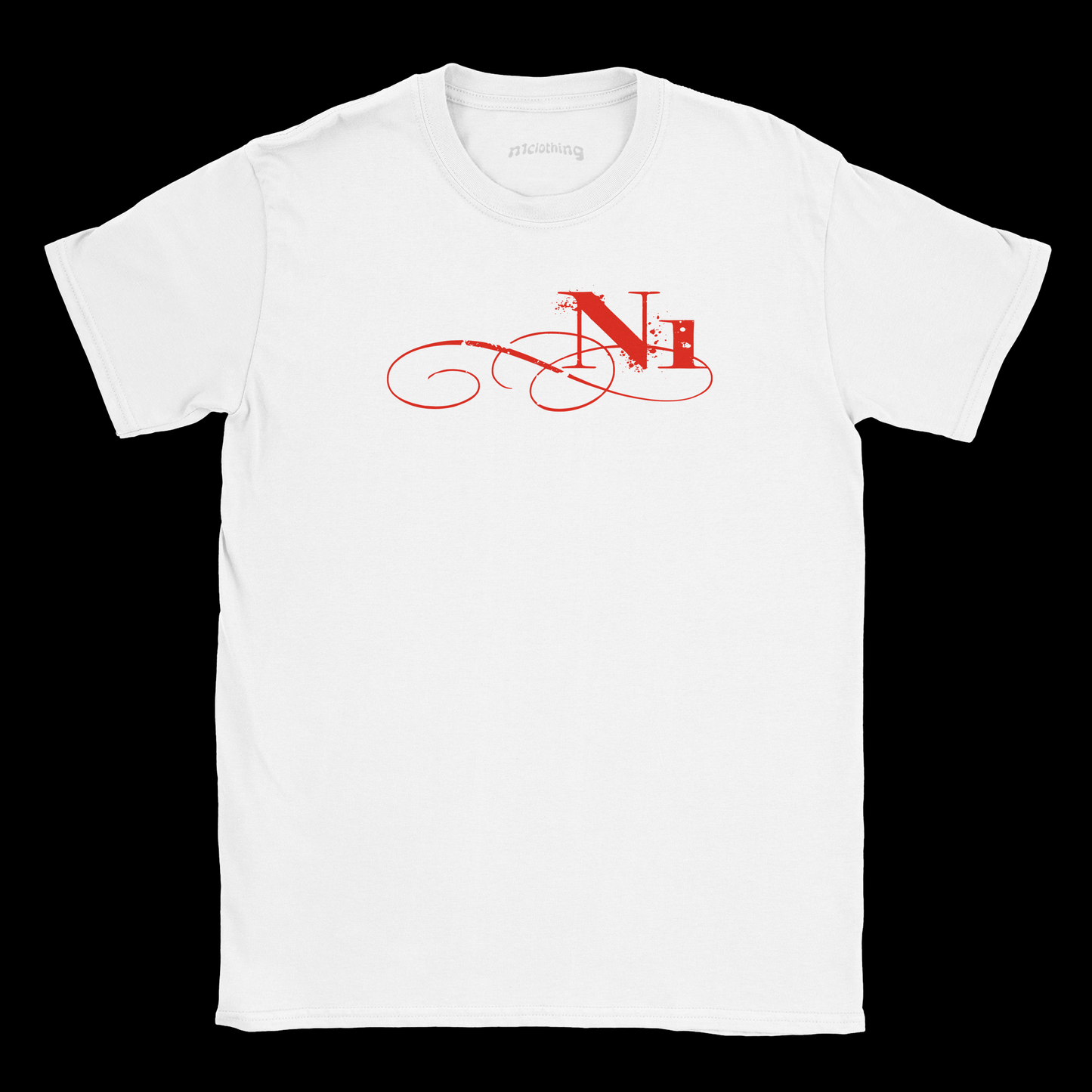 n1 ━ t shirt (black/white/purple)